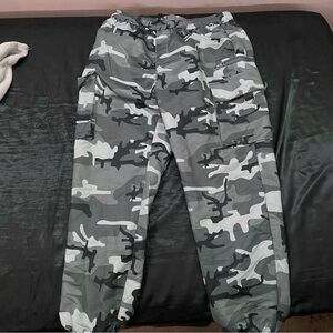 Black Camo Pants